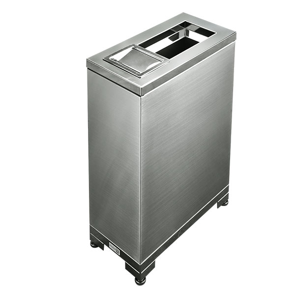 Aliante Station Ash Trash Rectangle Metal