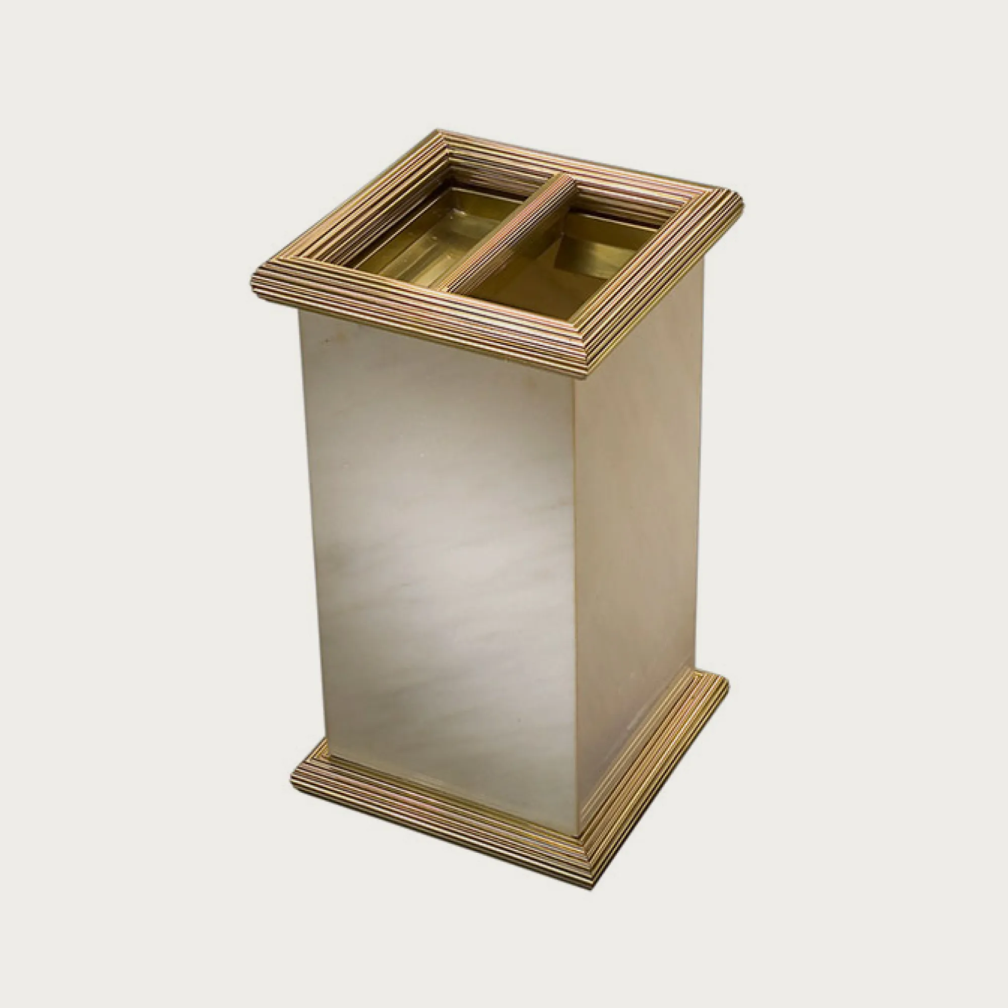 Tubular Ash Trash Sq. Stone